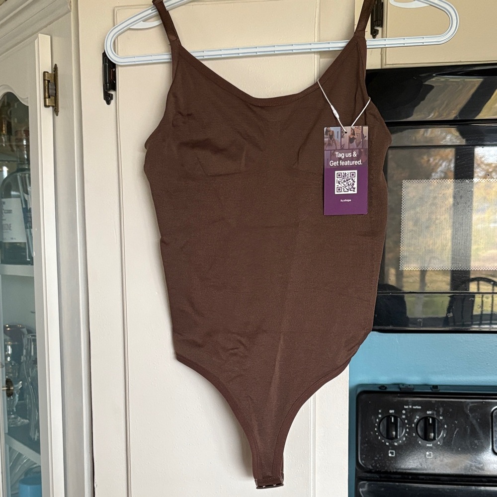 Brown Shapewear Bodysuit